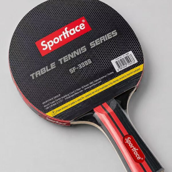 Sportface SF-3388 Masa Tenisi Raketi | Hızlı, Kontrollü ve Spin Gücü Yüksek Antrenman Raketi