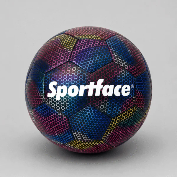 Holografik 5 Numara Futbol Topu | Parlak Yüzeyli Reflektif Top