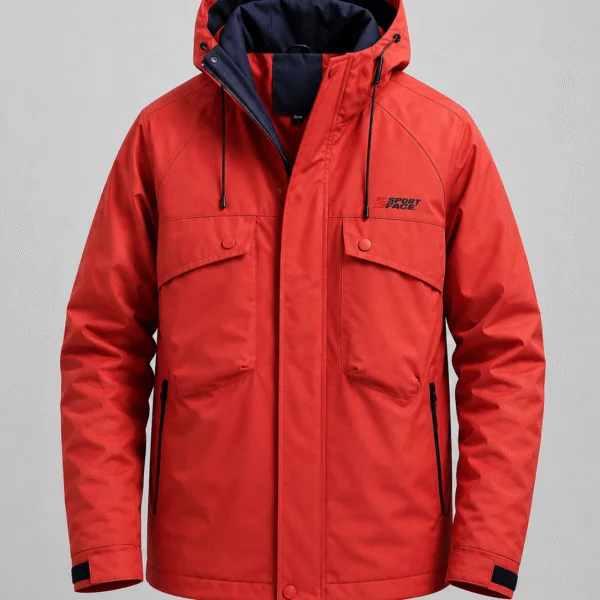 Su Geçirmez Rüzgar Geçirmez Kapüşonlu Outdoor Mont